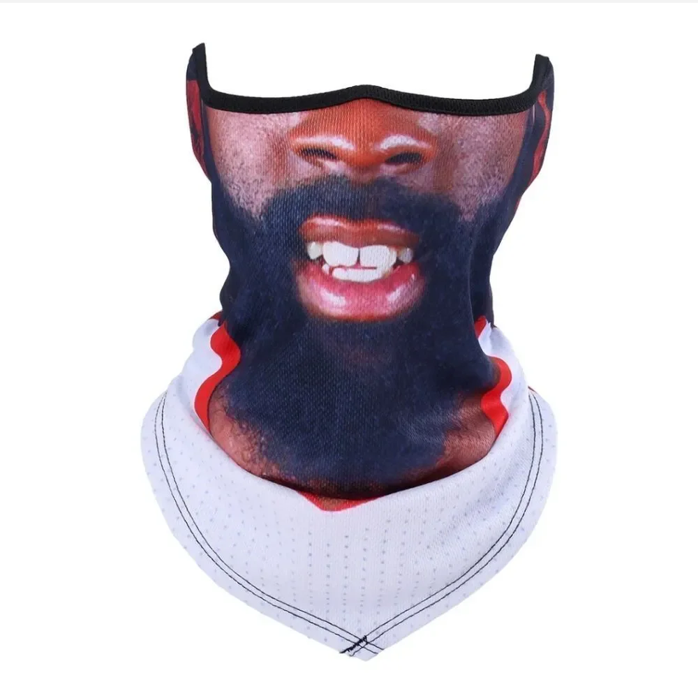 Half Face Mask Motorcycle Cycling Halloween UV Protection Balaclava Neck Scarf